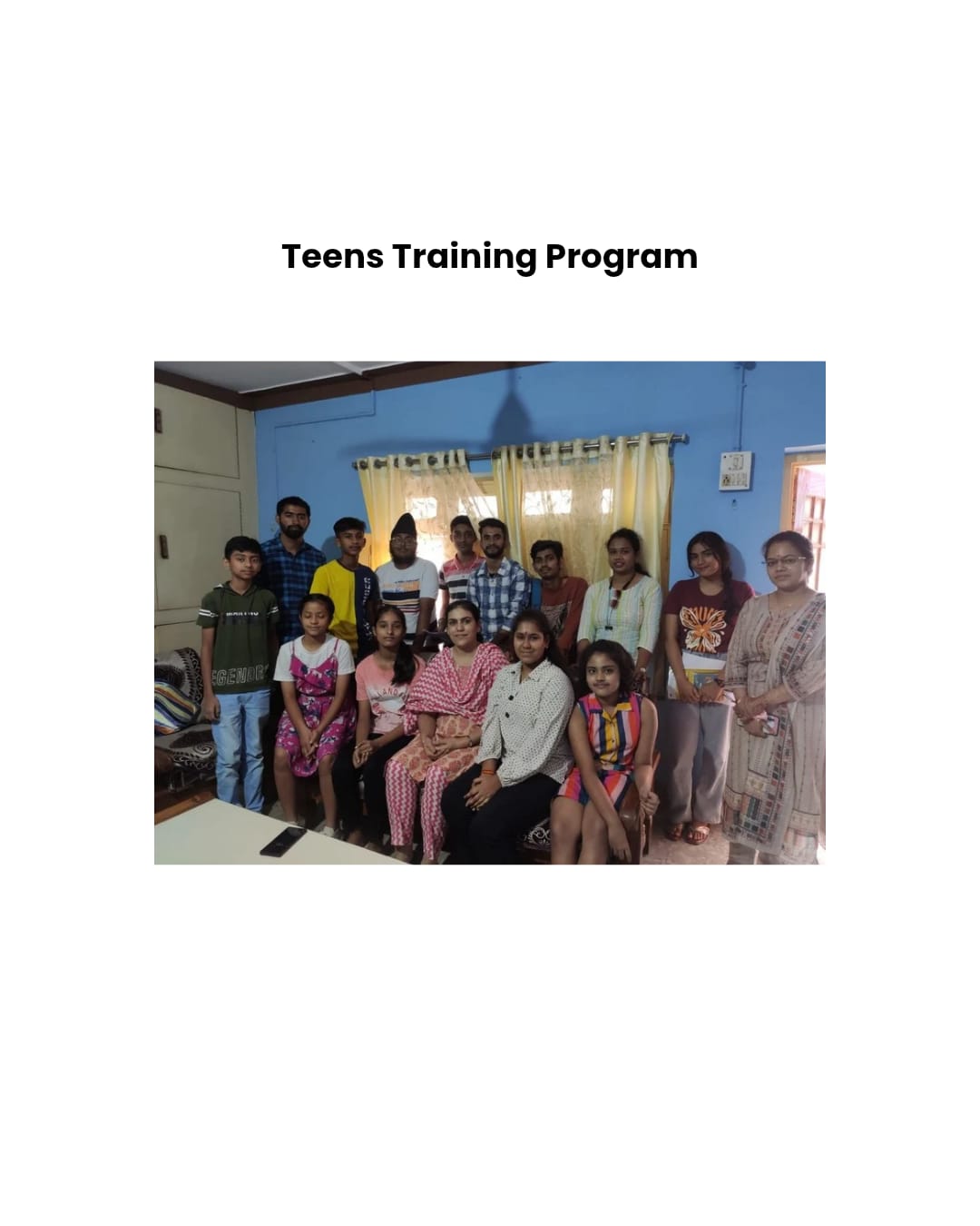 Teens Training Program